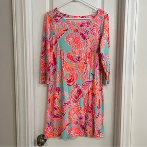 Lilly Pulitzer Sophie Dress Poolside Lovebirds
